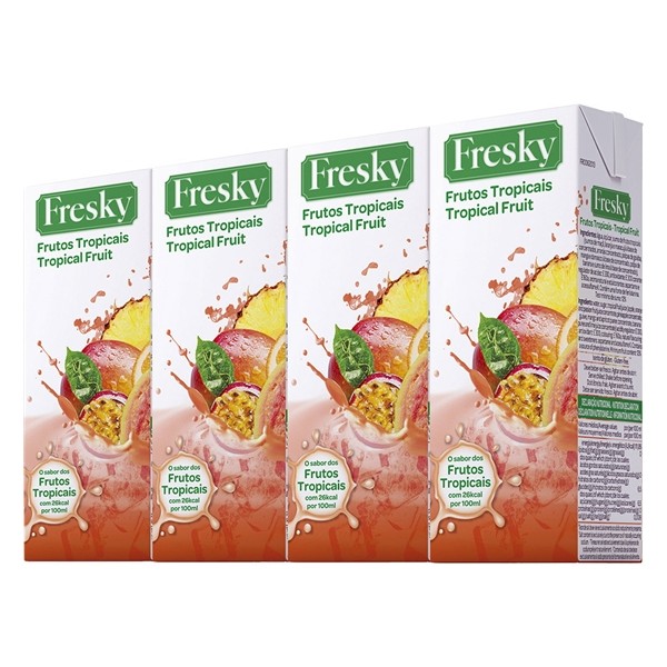 Bebida Sumo Frutos Tropicais