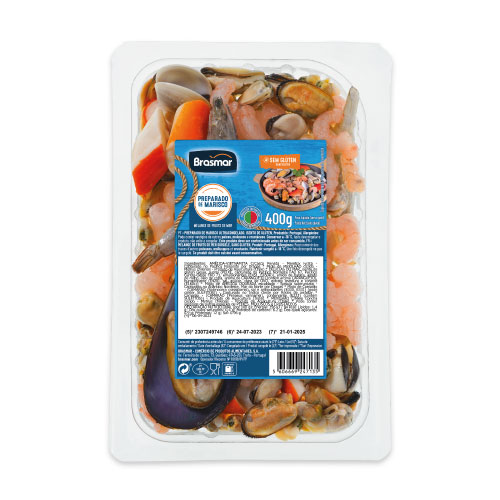 Mariscada Emb. 400g. s/ Glúten. Brasmar