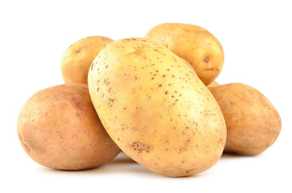 Batata Nova Branca Lavada