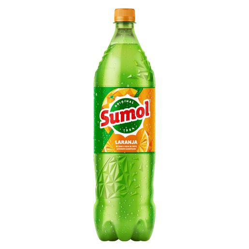 Refrigerante com Gás Laranja
