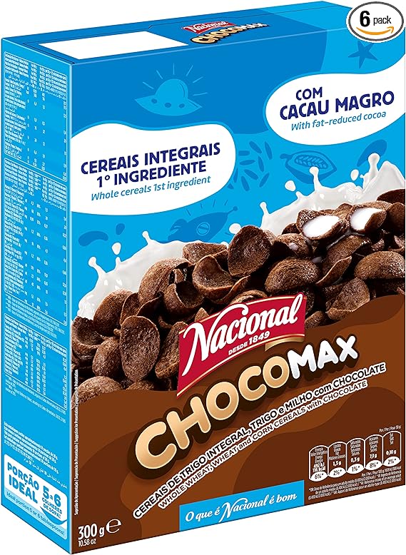 Cereais Chocomax 300 g Nacional