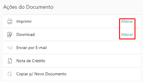 Escolher modelo - Backoffice