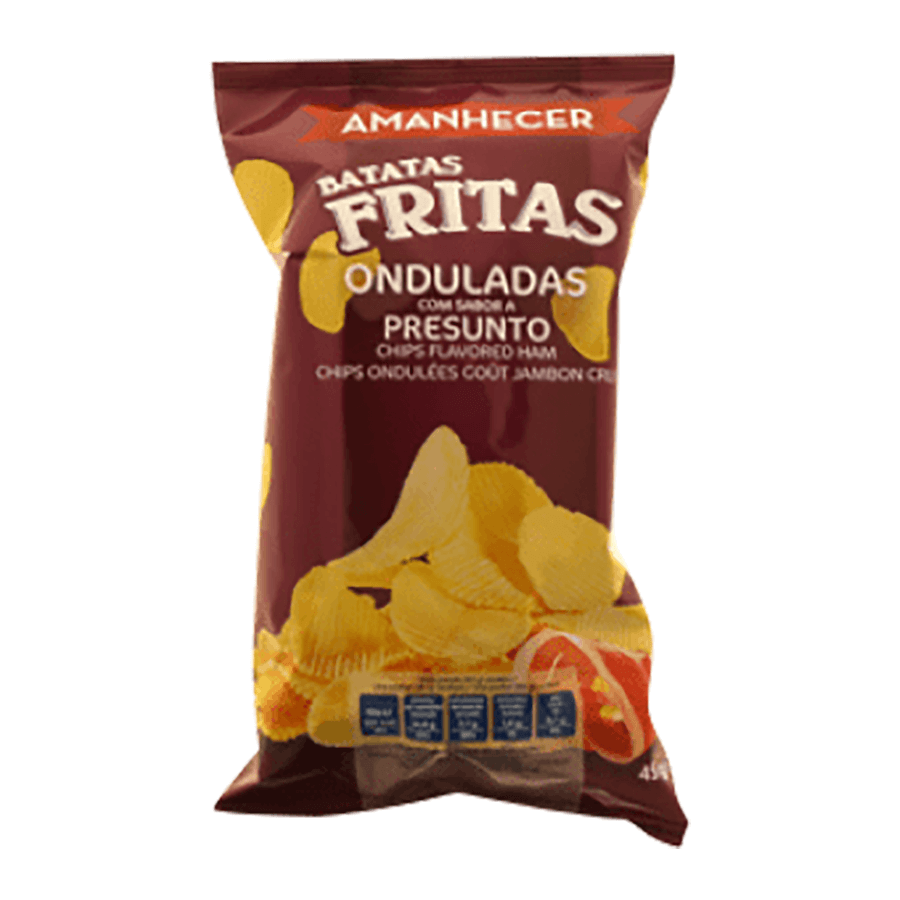 Batata Frita Onduladas Presunto