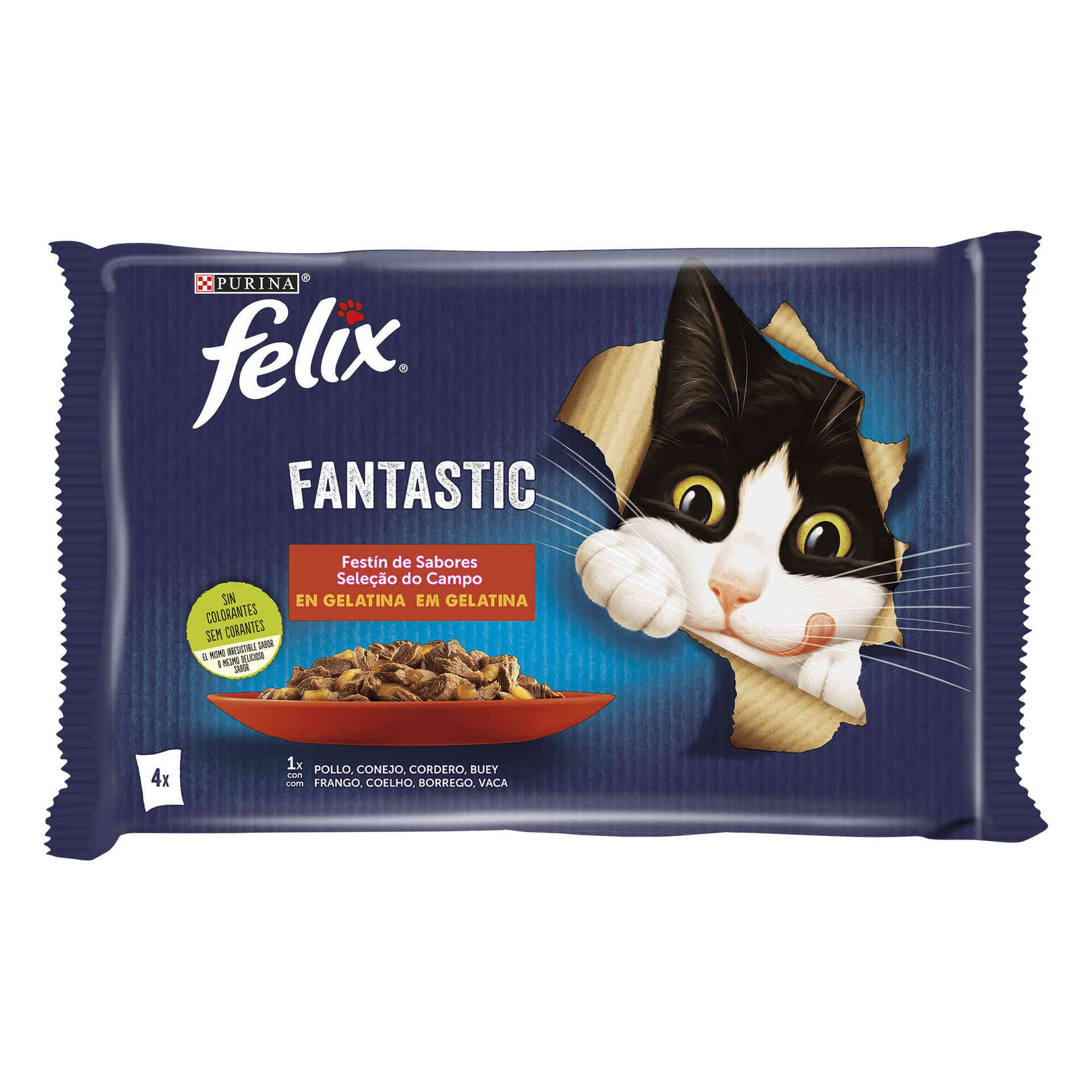 Alimento Humido p/ Gatos  Selecçao do Campo