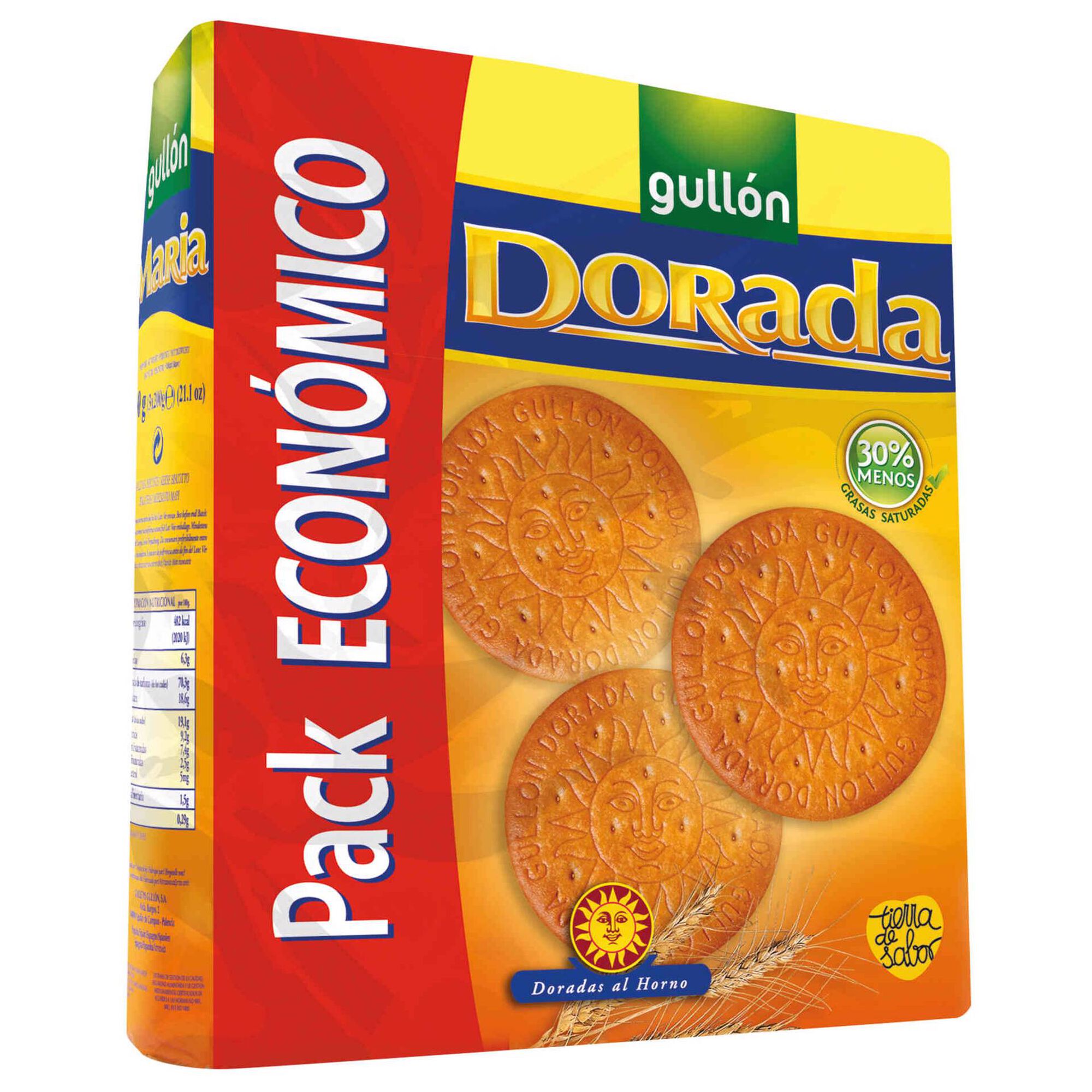 Bolacha Maria Dourada Pack 3