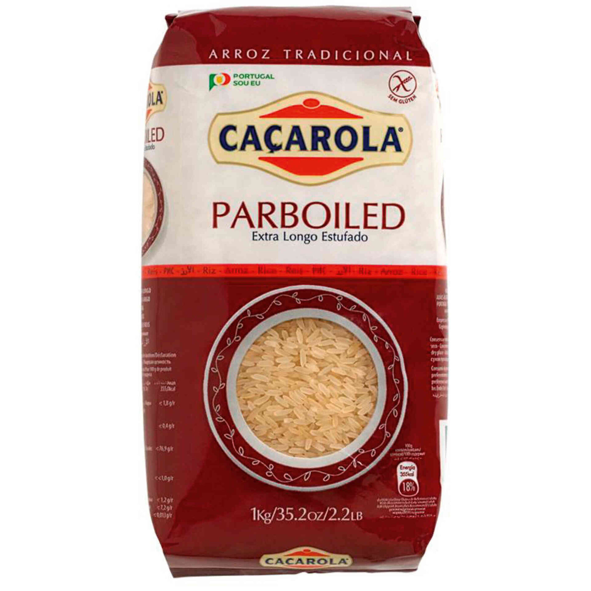 Arroz longo Vaporizado