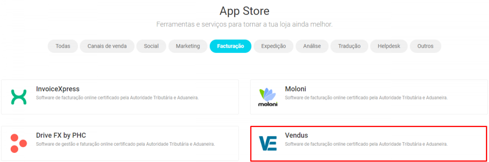 Backoffice Shopkit - Apps
